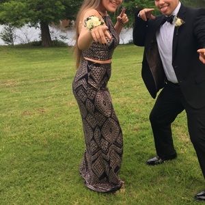 super cute sparkly prom dress size 5!